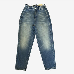 NYDJ Not Your Daughters Jeans Sz 6 Paperbag‎ High Waisted Jeans Relaxed Fit NWT